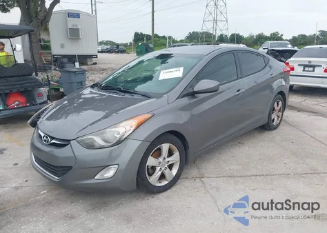 2013 Hyundai Elantra Gls from USA, damaged, VIN 5NPDH4AE3DH257626